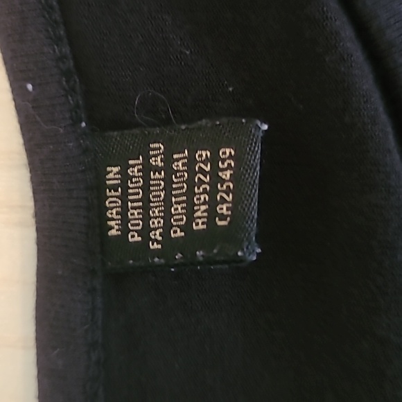 Ted Baker Size 3 Black Ruffle Heart Sleeve Top Shirt - Picture 4 of 11